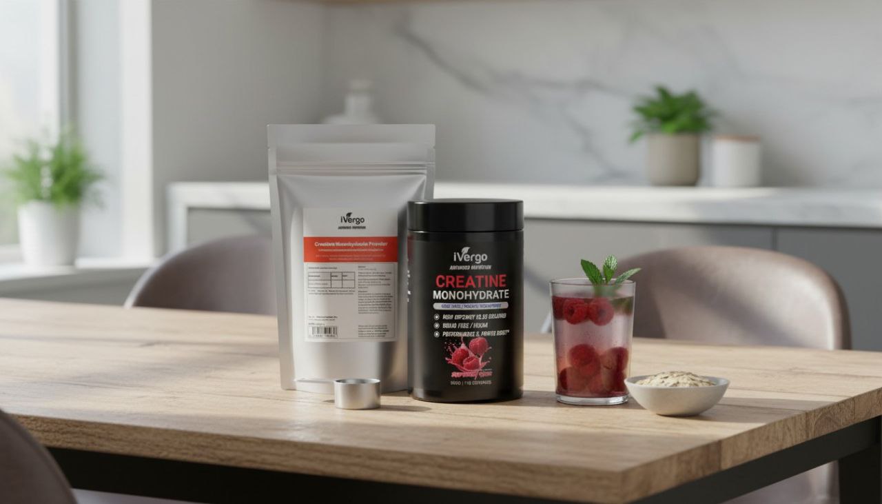 iVergo Kreatin Bundle | Fruchtige Dose & 100% Pure Refill | 1,5 kg Set