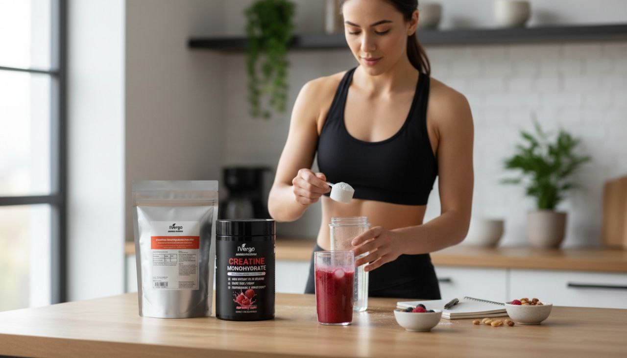 iVergo Kreatin Bundle | Fruchtige Dose & 100% Pure Refill | 1,5 kg Set