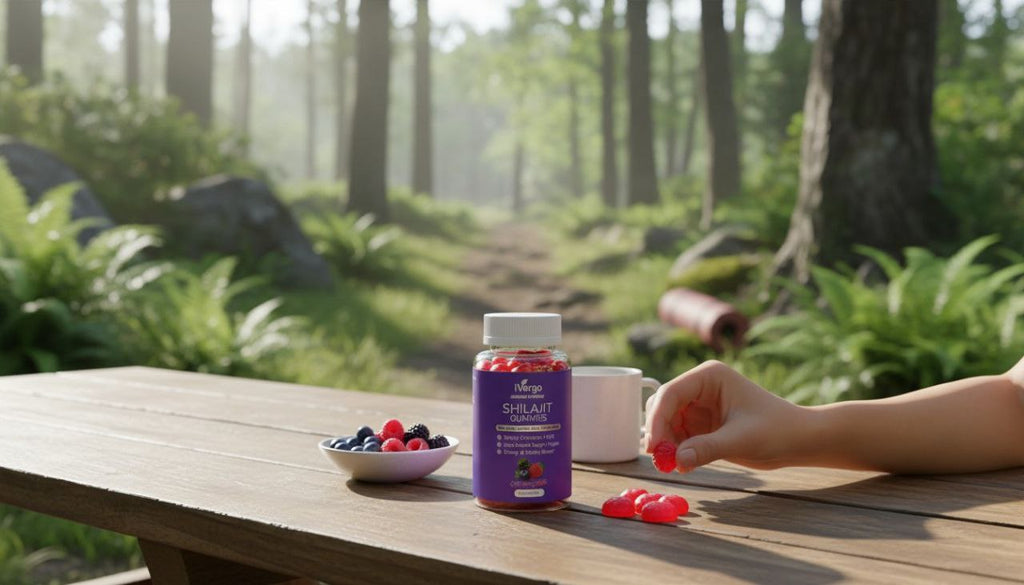 iVergo Shilajit Gummies | Energy & Vitality PLUS | 60 Stk.