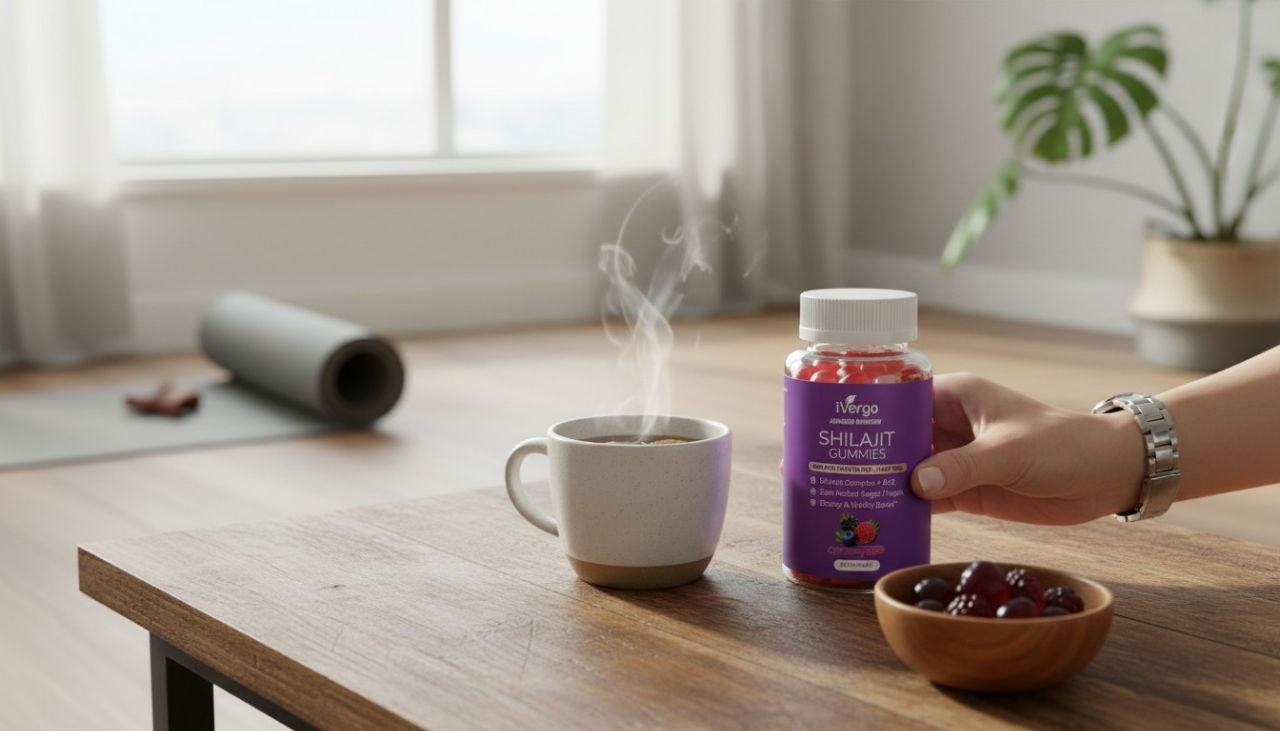 iVergo Shilajit Gummies | Energy & Vitality PLUS | 60 Stk.