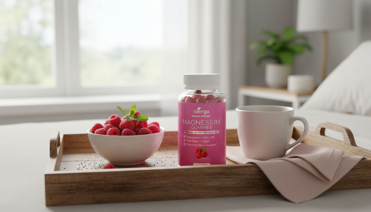 iVergo Magnesium Gummies | Muscle & Nerve Support | 60 Stk.