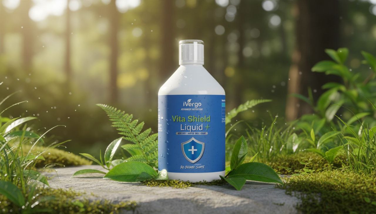 iVergo Vita Shield + Liquid | Hochdosierte Vitamine & Zink | 500ml