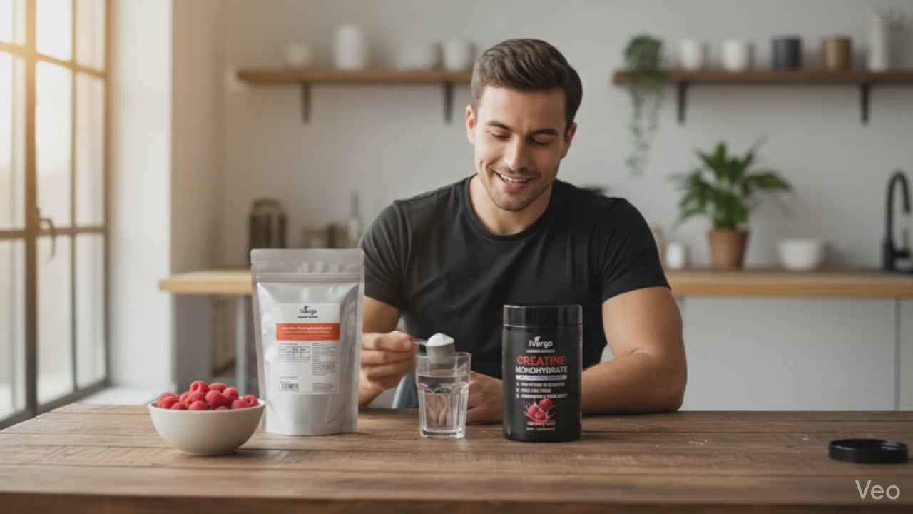 iVergo Kreatin Bundle | Fruchtige Dose & 100% Pure Refill | 1,5 kg Set